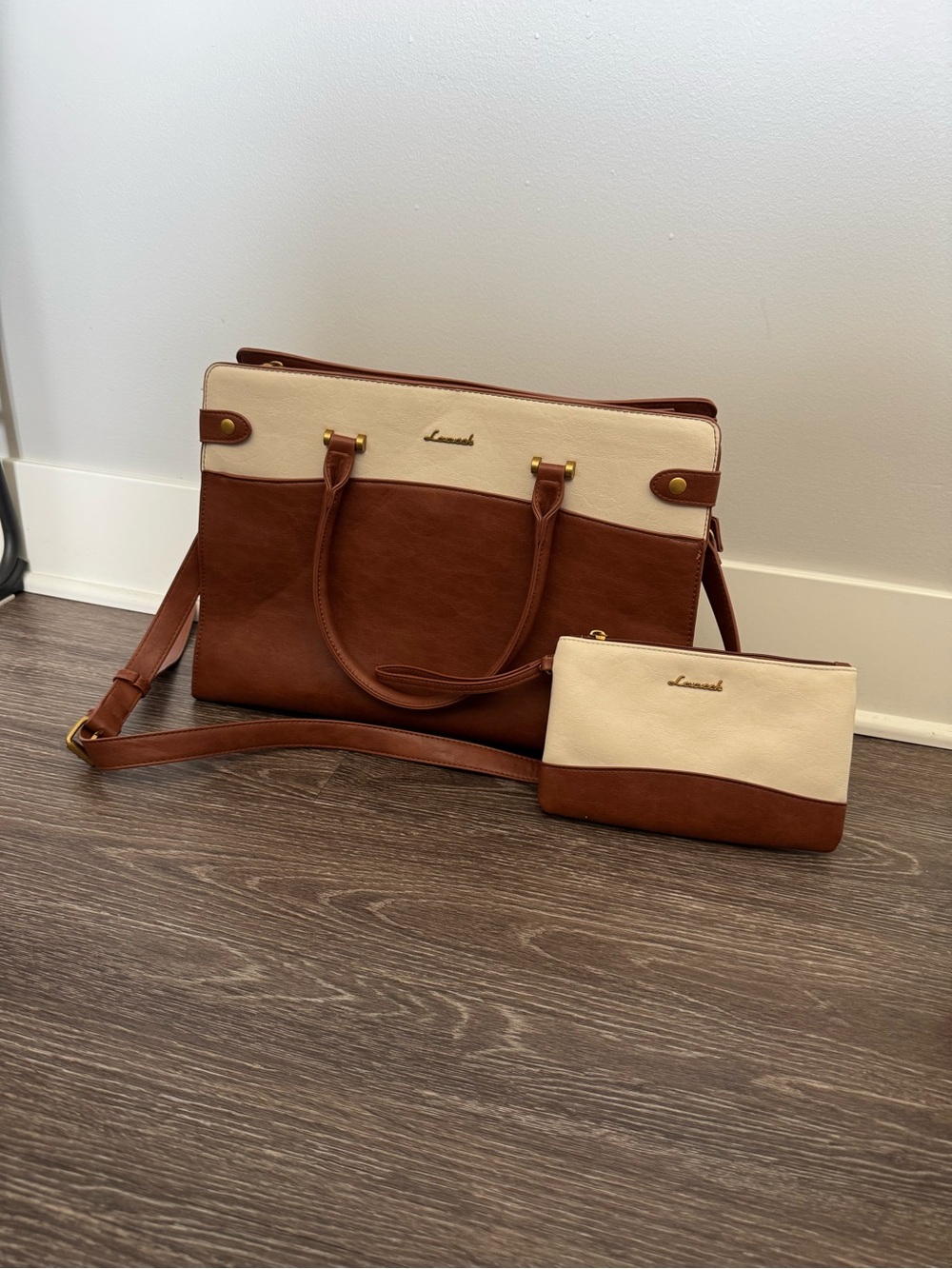 NWT Lovevook Tote Work Bag Set